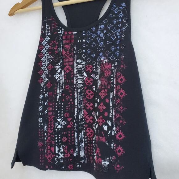 Mudd | Abstract USA Flag Relaxed Racerback Tank - Picture 2 of 5